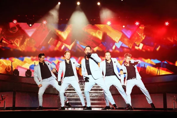 Abd Pop Grubu Backstreet Boys Konser Onların Dünya Turu Guangzhou — Stok fotoğraf