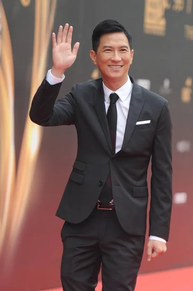 Ator Hong Kong Nick Cheung Fai Chega Tapete Vermelho Para — Fotografia de Stock