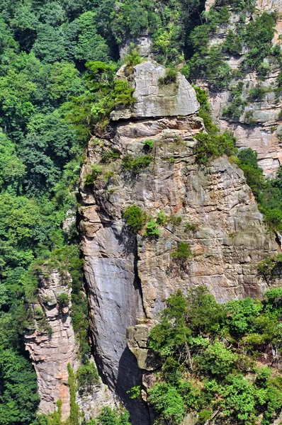 Пейзаж Чжанцзяцзе Национальный Лесной Парк Wulingyuan Scenic Historic Interest Area — стоковое фото