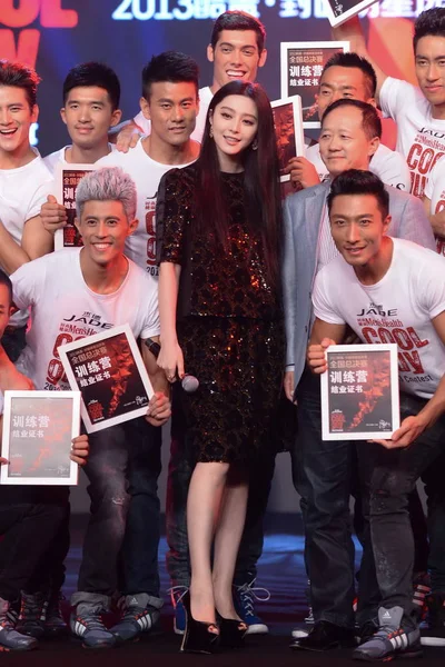 Actriz China Fan Bingbing Centro Posa Durante Final Nacional Del — Foto de Stock
