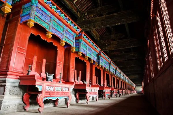 Widok Świątyni Konfucjusza Qufu City Prowincja Chinas Shandong Wschód Dongwu — Zdjęcie stockowe