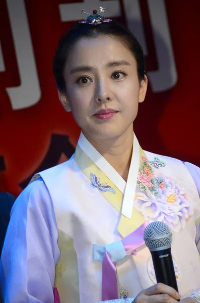Actriz Surcoreana Park Eun Hye Posa Evento Lanzamiento Para Nuevo — Foto de Stock