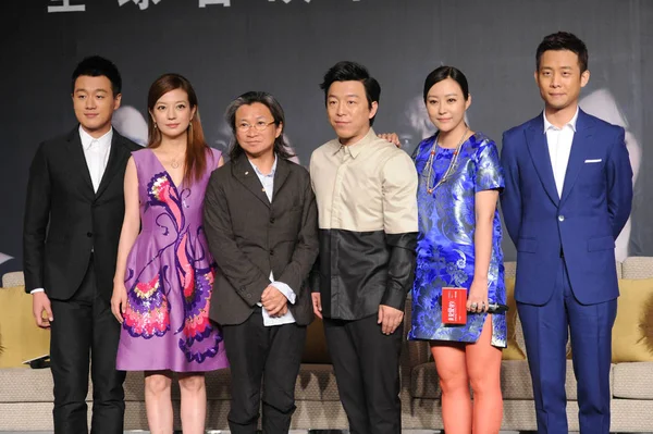 Desde Izquierda Actor Chino Tong Dawei Actriz Zhao Wei Director —  Fotos de Stock