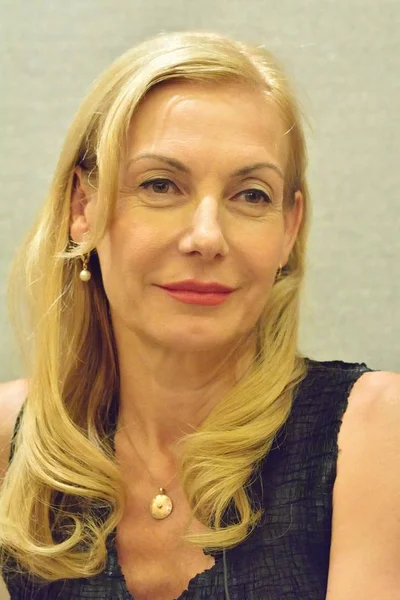 German Singer Actress Ute Lemper Poses Press Conference 2014 Music — Stock Photo, Image