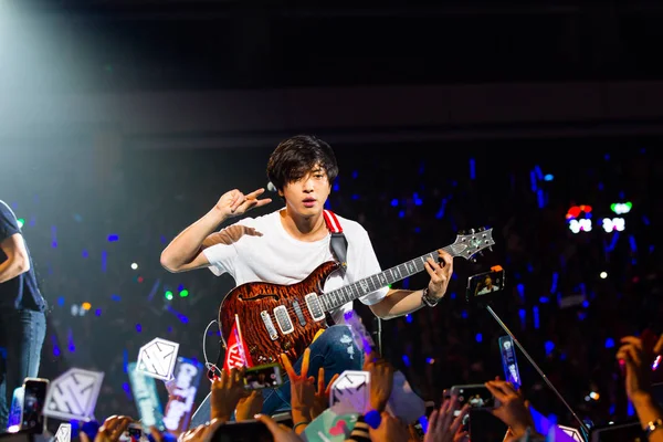 Groupe Sud Coréen Cnblue Joue Concert Nanjing Leur Tournée Asiatique — Photo