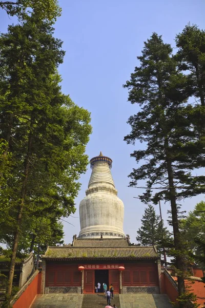 Wutai Ilçe Xinzhou Şehir Kuzey Çin Shanxi Eyaleti Mount Wutai — Stok fotoğraf