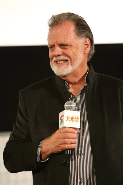 Amerikansk Direktör Taylor Hackford Ler Premiären Hans Nya Film Parker — Stockfoto