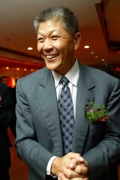 Ping Entonces Gerente General Vicepresidente China Poly Group Esposo Deng — Foto de Stock