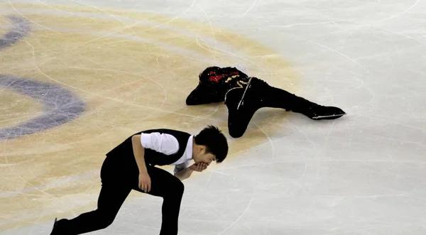 Hanyu Yuzuru Del Giappone Ritorno Yan Han Della Cina Cadono — Foto Stock