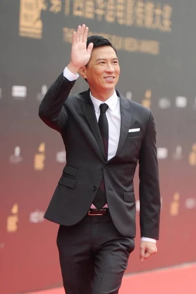 Hong Kong Schauspieler Nick Cheung Fai Kommt Oktober 2014 Zum — Stockfoto