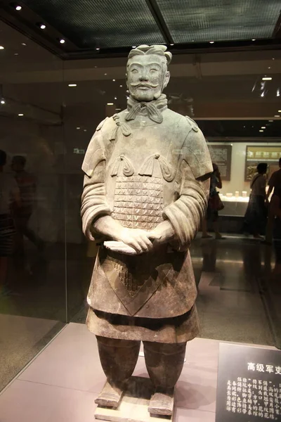 Terakotowa Warrior Muzeum Terra Cotta Warriors Prowincji Chinas Shaanxi Lipca — Zdjęcie stockowe