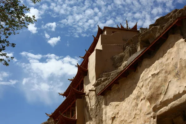 Çin Mogao Mağaraları Veya Grottoes — Stok fotoğraf