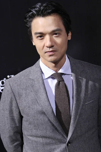 Actor Hong Kong Stephen Fung Posa Durante Estreno Nueva Micropelícula — Foto de Stock