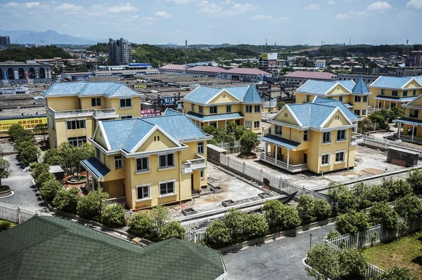 Villen Auf Dem Dach Eines Einkaufszentrums Hengyang Zentralchina Provinz Hunan — Stockfoto