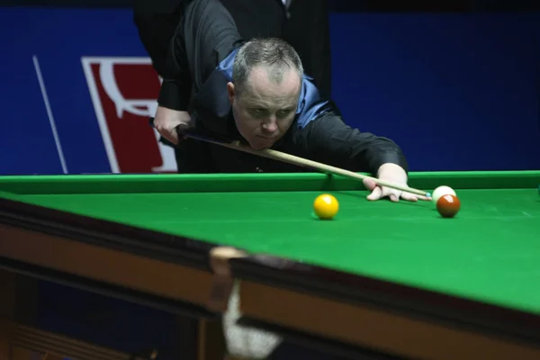 John Higgins Skót Játszik Lövés Ellen Ryan Day Wales Első — Stock Fotó