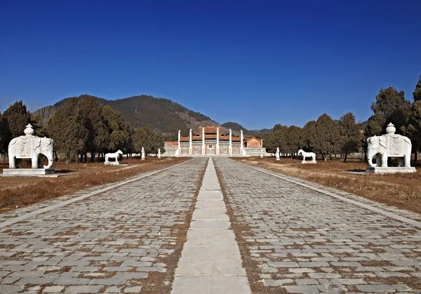 Blick Auf Das Mausoleum Für Kaiser Xianfeng Der Qing Dynastie — Stockfoto