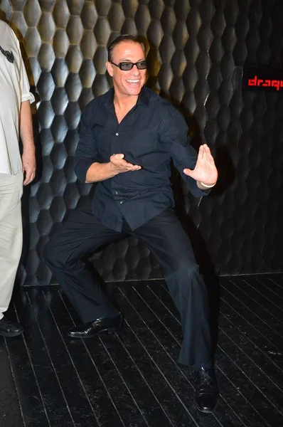 Actie Van Amerikaanse Hollywood Sterren Jean Claude Van Damme Voorste — Stockfoto