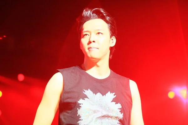 Park Yoo Chun Del Grupo Chicos Surcoreanos Jyj Asiste Concierto —  Fotos de Stock