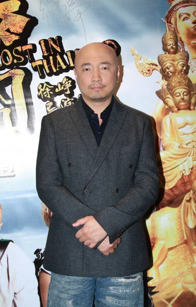 Bestand Chinese Regisseur Acteur Zheng Woont Een Première Van Film — Stockfoto