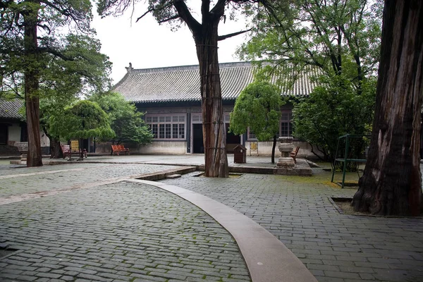 Vista Del Gran Salón Mansión Familia Kong Ciudad Qufu Provincia — Foto de Stock