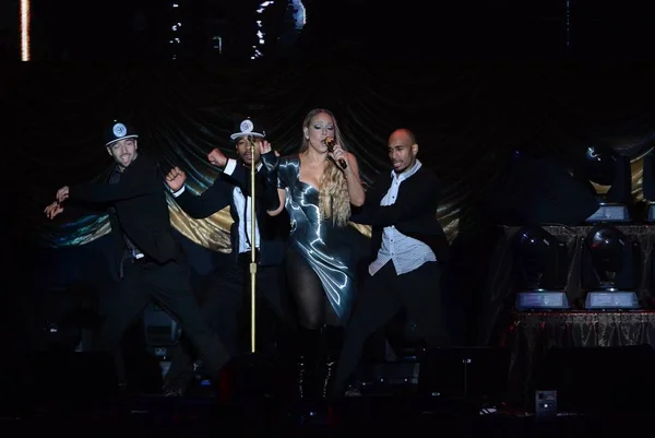 Cantora Americana Mariah Carey Apresenta Seu Concerto Taipei Taiwan Outubro — Fotografia de Stock