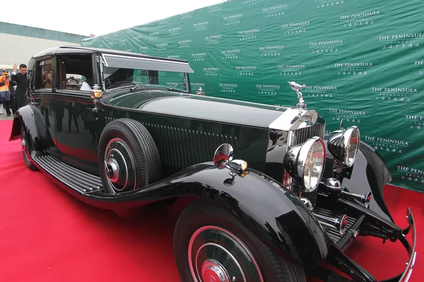 Carro Rolls Royce Phantom 1934 Que Foi Favorecido Pela Rainha — Fotografia de Stock