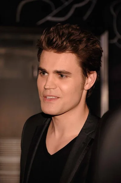 Acteur Américain Paul Wesley Participe Événement Promotionnel Shanghai Chine Mars — Photo