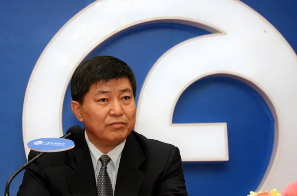 Ruohong Entonces Presidente Del China Guangfa Bank Cgb Anteriormente Llamado — Foto de Stock