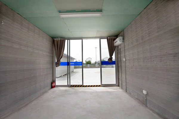 Зсередини Вид Одного Десяти Друкованих Будинків Цинпу Парк Шанхай Zhangjiang — стокове фото