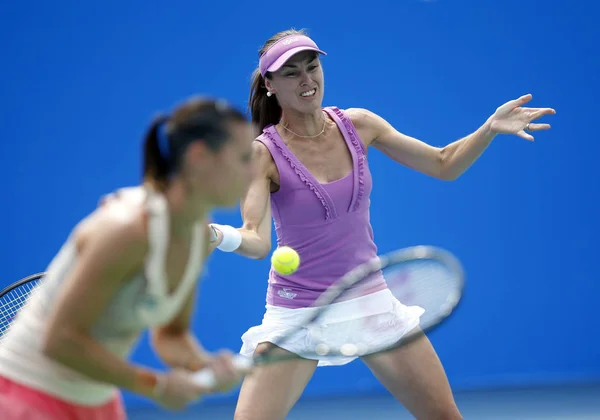 Talya Nın Flavia Pennetta Jarmila Gajdosova Avustralya Hırvatistan Ajla Tomljanovic — Stok fotoğraf