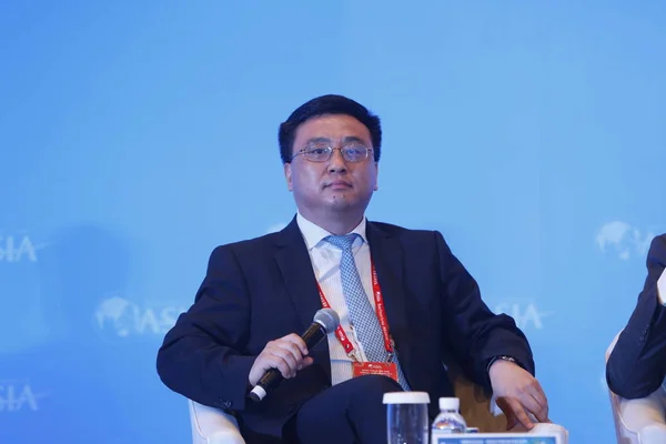 Zhang Yaqin Então Vice Presidente Sênior Global Microsoft Participa Sub — Fotografia de Stock