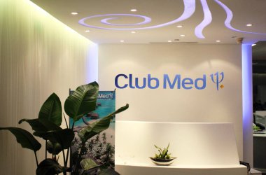 View of the Shanghai office of Club Med in Shanghai, China,14  December 2009 clipart