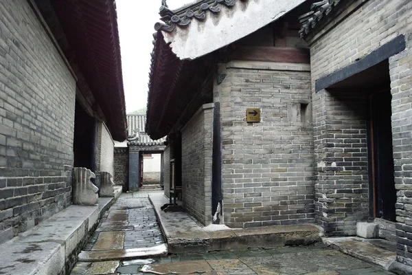 Binnen Mening Van Het Herenhuis Van Familie Kong Qufu Stad — Stockfoto