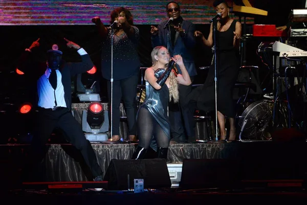 American Singer Mariah Carey Performs Her Concert Taipei Taiwan October — Stock Photo, Image