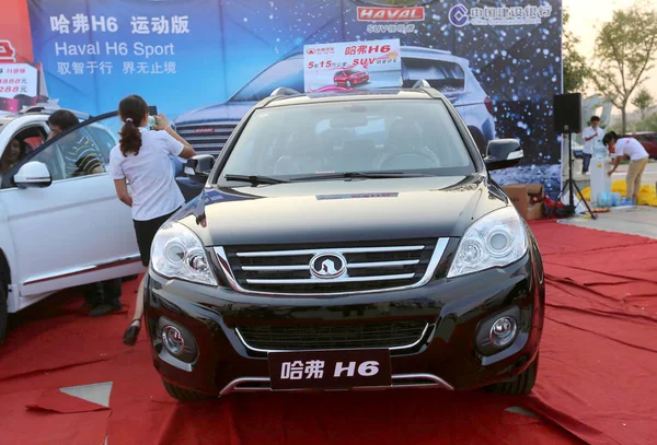 Haval Great Wall Motor Esposto Durante Una Mostra Automobilistica Nella — Foto Stock