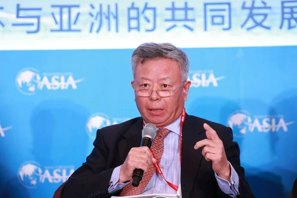 File Jin Liqun Voorzitter Van Raad Van Toezichthouders Van China — Stockfoto