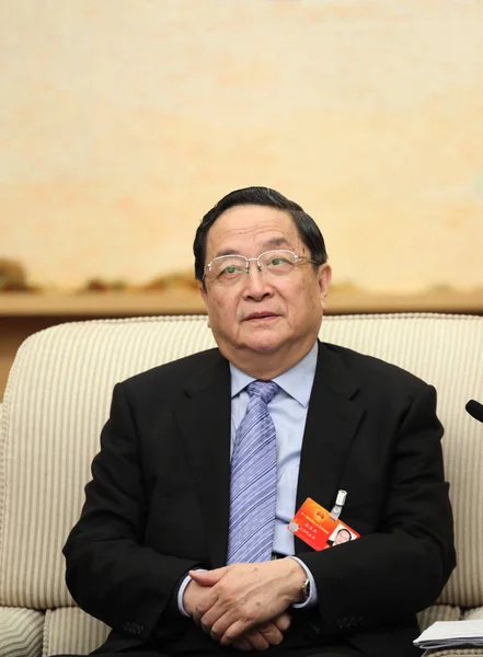 Чженьшен Новопризначений Голова Національного Комітету Китайської Народної Політичної Консультативної Конференції — стокове фото