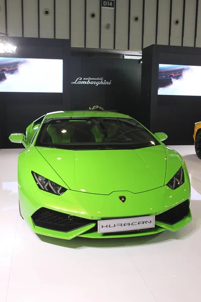 Lamborghini Huracan Muestra Durante Una Exposición Automóviles Ciudad Nanjing Este — Foto de Stock