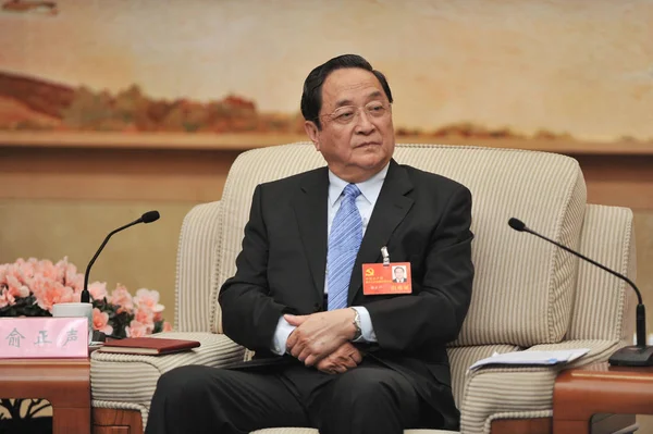 Zhengsheng Recién Nombrado Presidente Del Comité Nacional Conferencia Consultiva Política — Foto de Stock