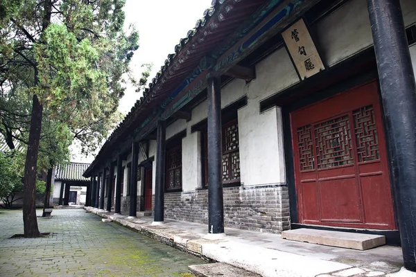 Vista Del Guangou Hall Mansión Familia Kong Ciudad Qufu Provincia — Foto de Stock