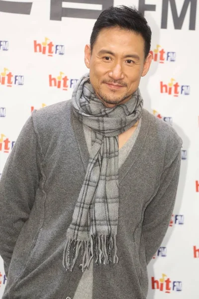 Hong Kong Singer Jacky Cheung Poses Promotional Event His New — Stock Photo, Image