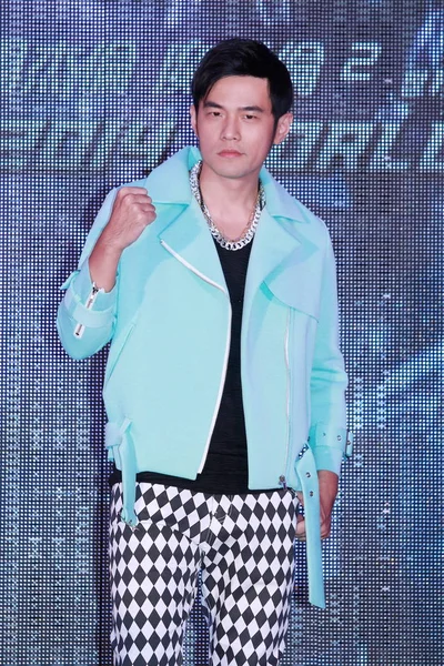 Taiwanese Singer Jay Chou Poses Press Conference Hong Kong Concert — Stock Photo, Image