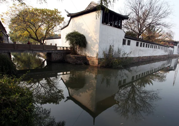 Blick Auf Die Paare Rückzug Garten Oder Ouyuan Garten Der — Stockfoto