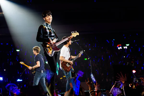 Groupe Sud Coréen Cnblue Produit Concert Nanjing — Photo