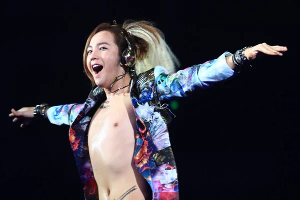 Νότιας Κορέας Τραγουδιστής Και Ηθοποιός Jang Keun Suk Εκτελεί Κατά — Φωτογραφία Αρχείου