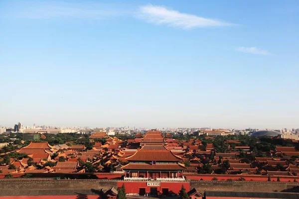 2013年7月2日 中国北京故宫博物院全景 又称紫禁城 — 图库照片