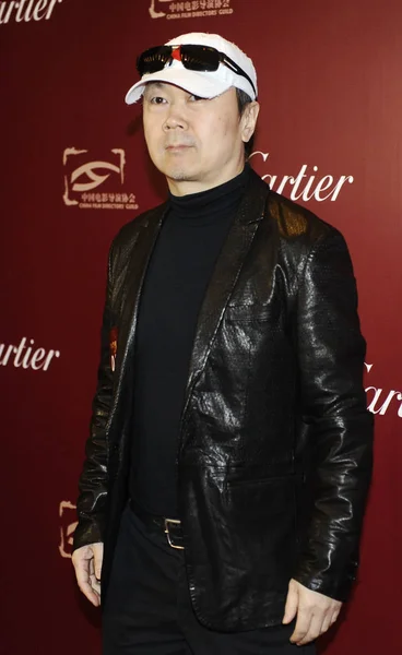 Chinese Rock Legend Cui Jian Poses Red Carpet Arrives Nomination — Stock Photo, Image