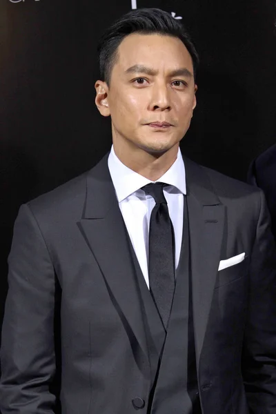 Χονγκ Κονγκ Ηθοποιός Daniel Θέτει Κατά Την Πρεμιέρα Της Νέα — Φωτογραφία Αρχείου