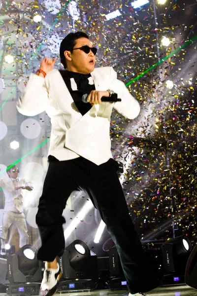 Νότιας Κορέας Τραγουδιστή Πάρκο Jae Τραγούδησε Μπροστά Καλύτερα Γνωστός Από — Φωτογραφία Αρχείου