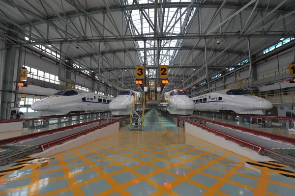 Los Trenes Bala Crh China Railway High Speed Guiguang Guiyang —  Fotos de Stock